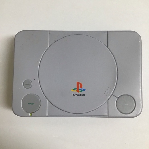 PlayStation Playing Cards Set of 54 Cards in Collectible Gray PS1 Look Tin EUC - Picture 3 of 6